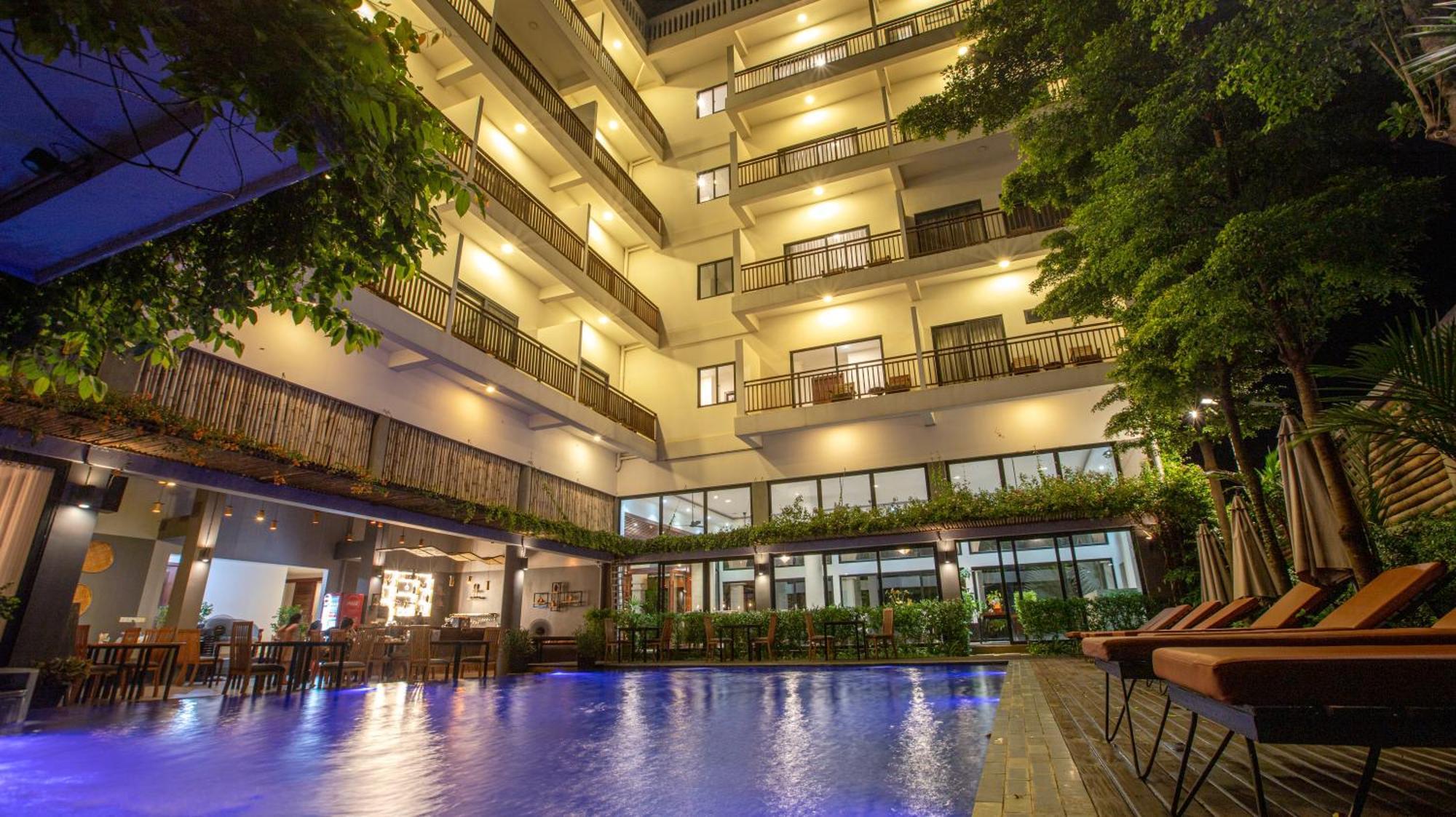 Daco Hotel Siem Reap Luaran gambar